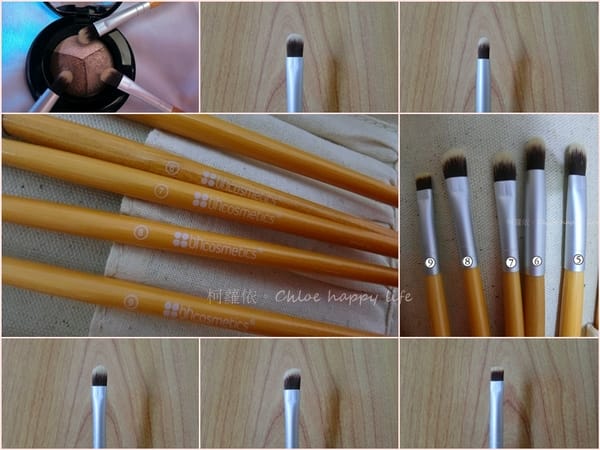 高CP值!美國平價彩妝BH Cosmetics刷具,新手必看!教你如何使用刷具