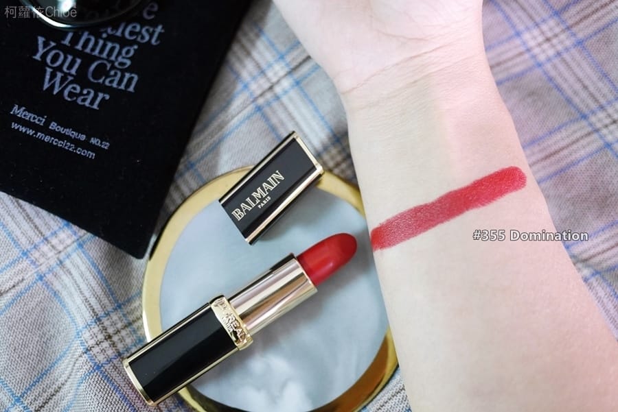 L%5COreal X BALMAIN限量聯名訂製唇膏#355 Domination主宰5.JPG L%5COreal X BALMAIN限量聯名訂製唇膏#355 Domination主宰5.JPG