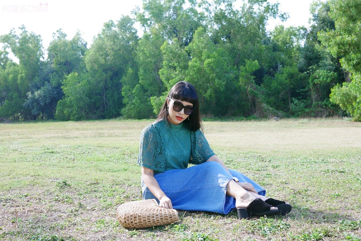 早春的復古綠 私服穿搭 lookbook柯蘿依18.JPG