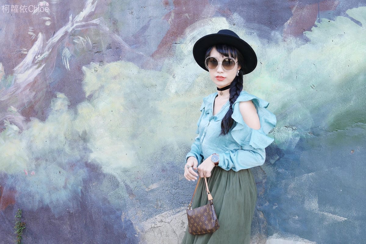 早春的復古綠 私服穿搭 lookbook柯蘿依7.JPG