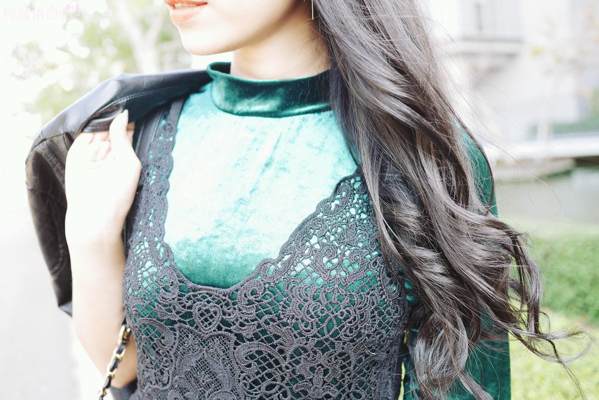 早春的復古綠 私服穿搭 lookbook柯蘿依2.JPG