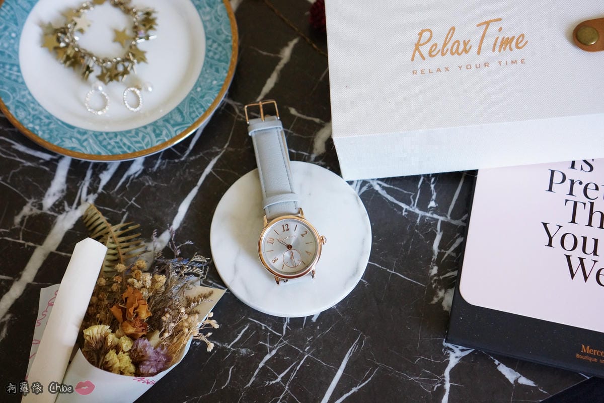 RELAX TIME 復古甜美錶款 Retro lady (RT-70-5)玫瑰金x藍灰 穿搭開箱 4.JPG RELAX TIME 復古甜美錶款 Retro lady (RT-70-5)玫瑰金x藍灰 穿搭開箱 4.JPG