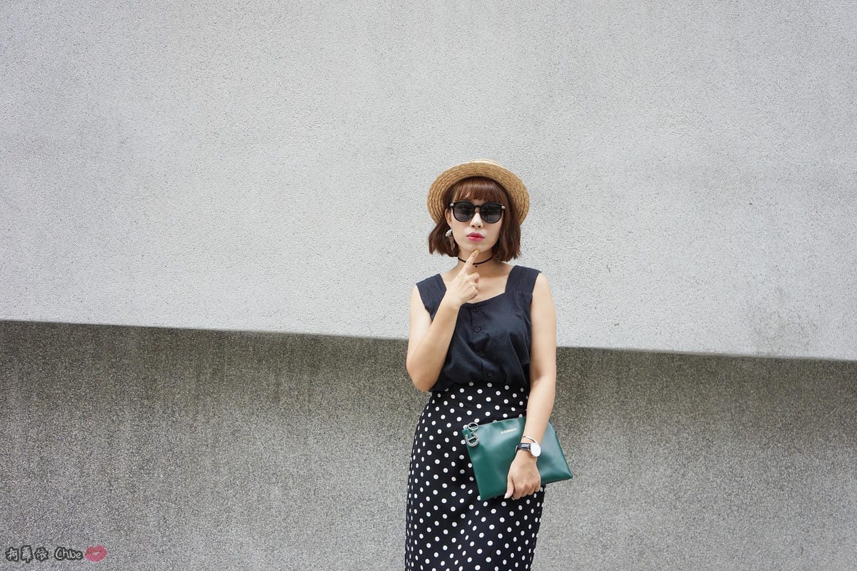 黑與白 就是經典!點點長裙重複穿搭Look Book6.JPG 黑與白 就是經典!點點長裙重複穿搭Look Book6.JPG
