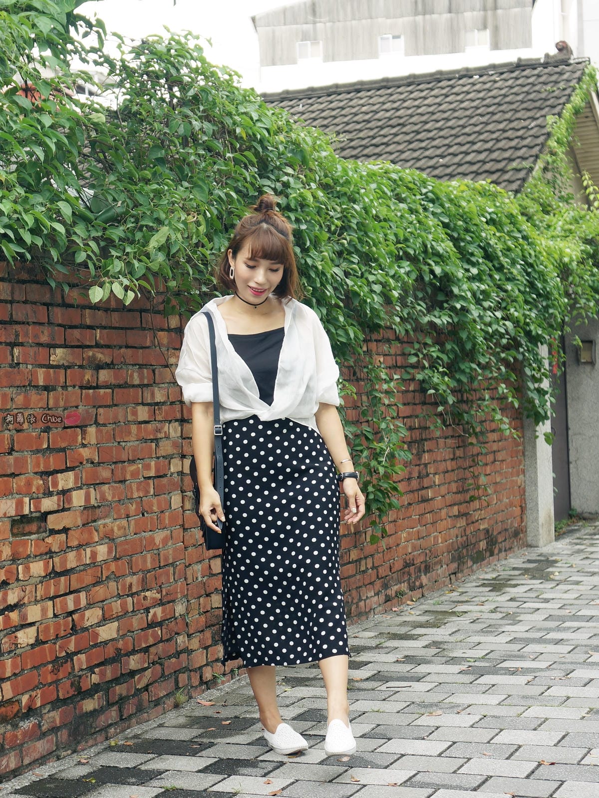黑與白 就是經典!點點長裙重複穿搭Look Book3.JPG 黑與白 就是經典!點點長裙重複穿搭Look Book3.JPG