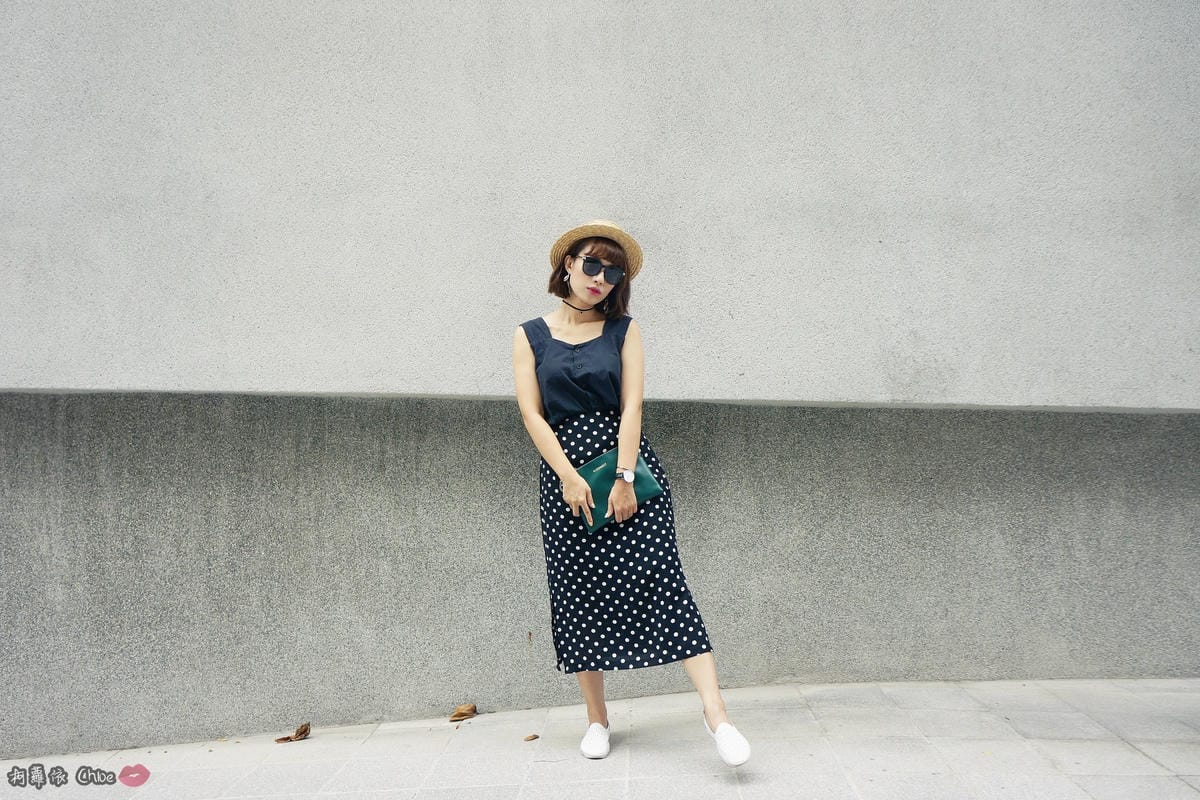 黑與白 就是經典!點點長裙重複穿搭Look Book8.JPG 黑與白 就是經典!點點長裙重複穿搭Look Book8.JPG