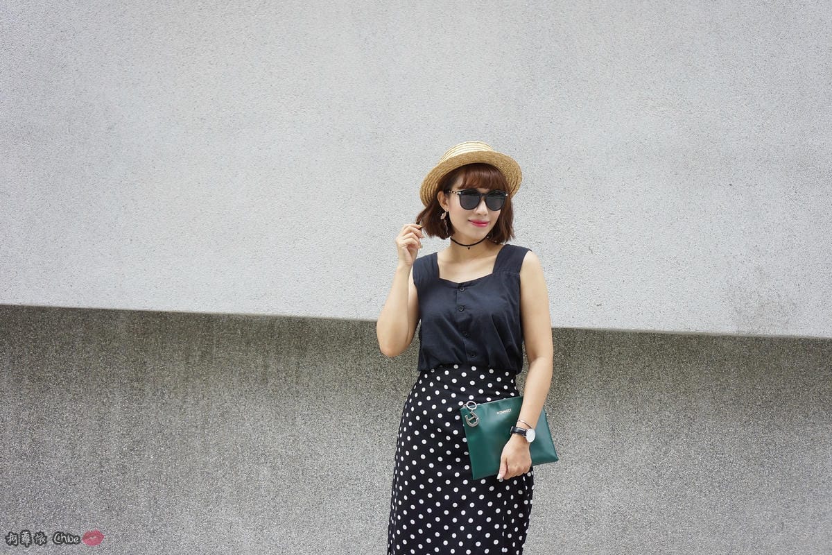 黑與白 就是經典!點點長裙重複穿搭Look Book7.JPG 黑與白 就是經典!點點長裙重複穿搭Look Book7.JPG