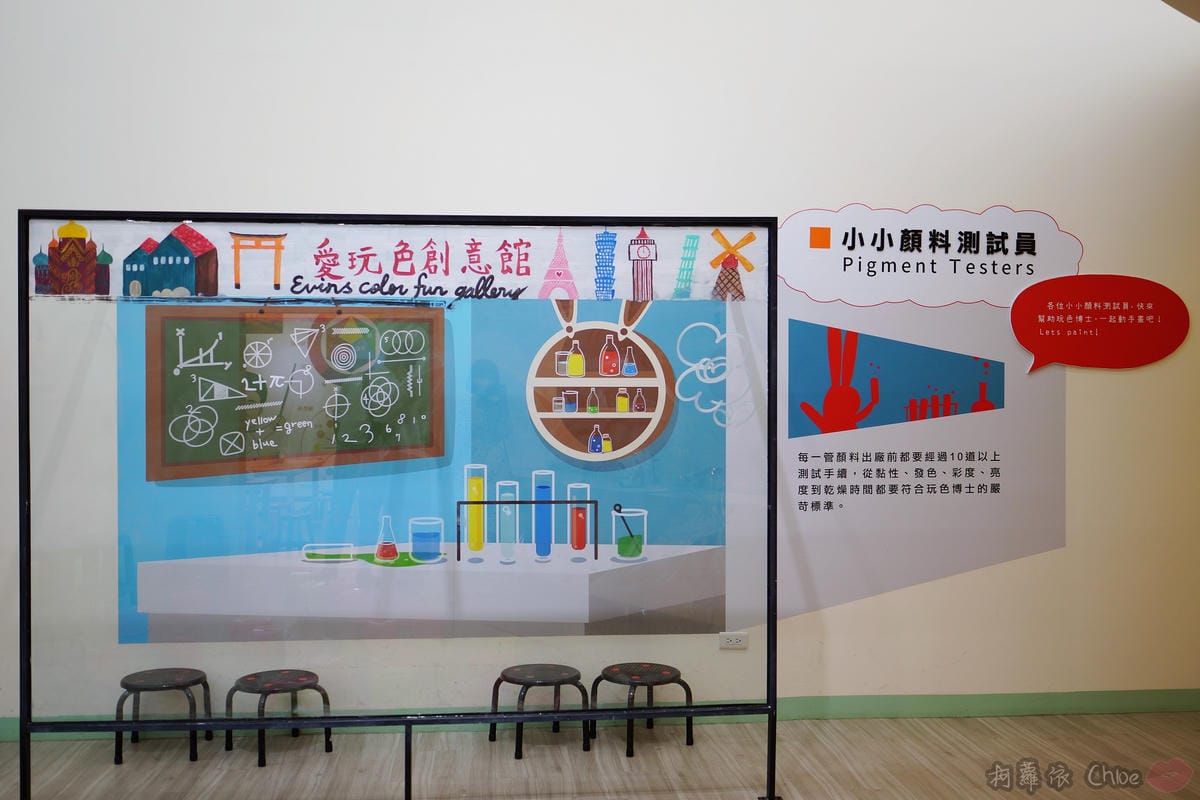 彰化景點 彰化鄉讚 愛玩色創意館親子觀光工廠 親子共學玩顏色33.JPG