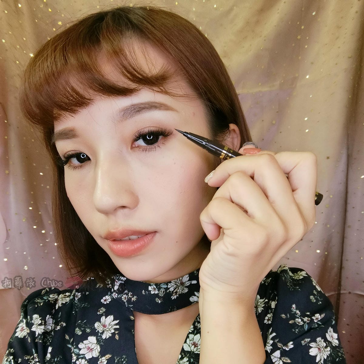 彩妝 極細超精準好描繪!超防水讓眼妝更有神 Creer Beaute 凡爾賽玫瑰系列眼線液全試色8.JPG 彩妝 極細超精準好描繪!超防水讓眼妝更有神 Creer Beaute 凡爾賽玫瑰系列眼線液全試色8.JPG