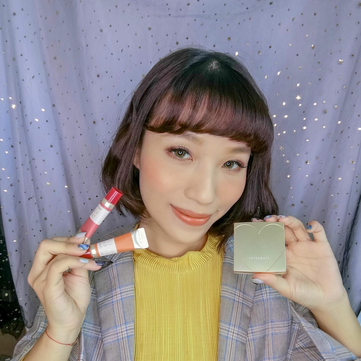 2019春妝必備 開架NO.1粉餅日本熱賣回購100%INTEGRATE柔焦輕透美肌粉餅 唇頰兩用 金緻光柔霧唇頰彩必收色號35.jpg 2019春妝必備 開架NO.1粉餅日本熱賣回購100%INTEGRATE柔焦輕透美肌粉餅 唇頰兩用 金緻光柔霧唇頰彩必收色號35.jpg