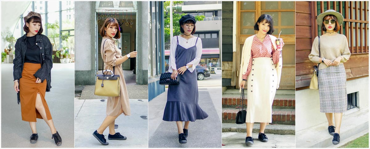 黑鞋X裙裝的五款穿搭LOOK BOOK Cienta 西班牙帆布鞋 親子鞋首選27.jpg 黑鞋X裙裝的五款穿搭LOOK BOOK Cienta 西班牙帆布鞋 親子鞋首選27.jpg