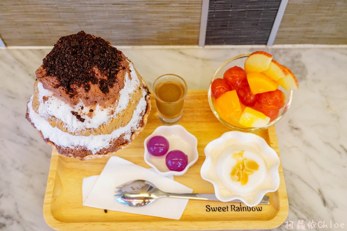 台南雪花冰 網美系冰品 今夏必吃 Sweet Rainbow 彩虹雪冰館-台南店 創意多種口味 視覺味覺好享受22.jpg