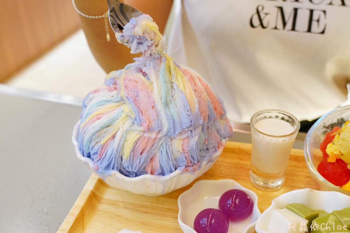 台南雪花冰 網美系冰品 今夏必吃 Sweet Rainbow 彩虹雪冰館-台南店 創意多種口味 視覺味覺好享受29.jpg