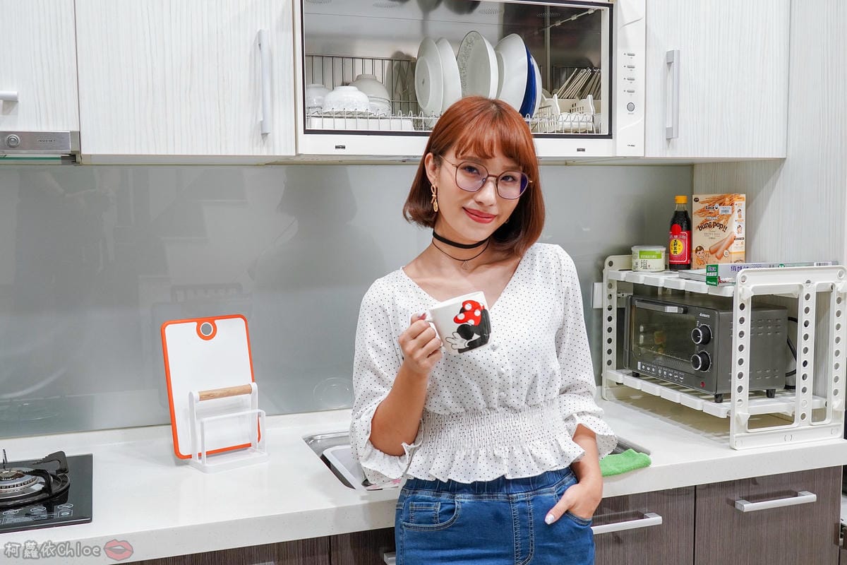 生活 特力屋好物分享 運用空間兼具品味質感的廚房收納 廚具收納架和風砧板立架22.jpg