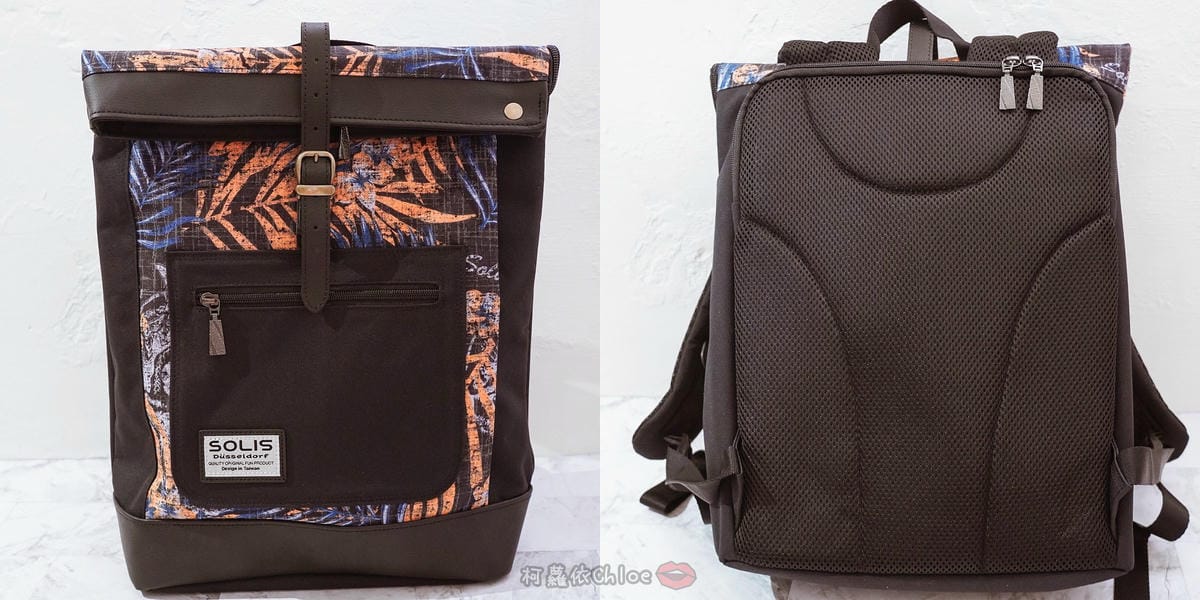 環保時尚包 SOLIS防撥水後背包 工作 休閒都適合的機能性筆電背包5.jpg