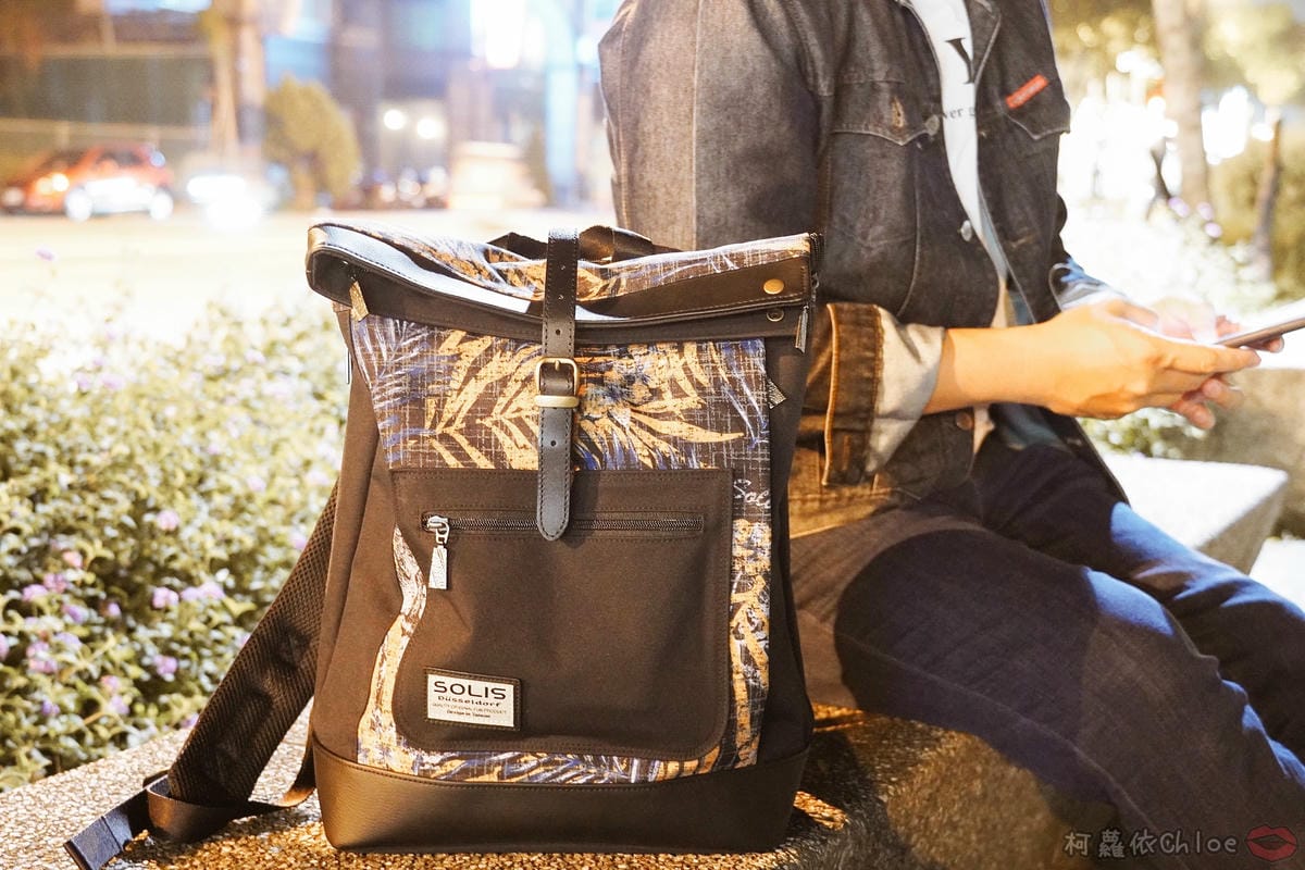 環保時尚包 SOLIS防撥水後背包 工作 休閒都適合的機能性筆電背包26A.jpg