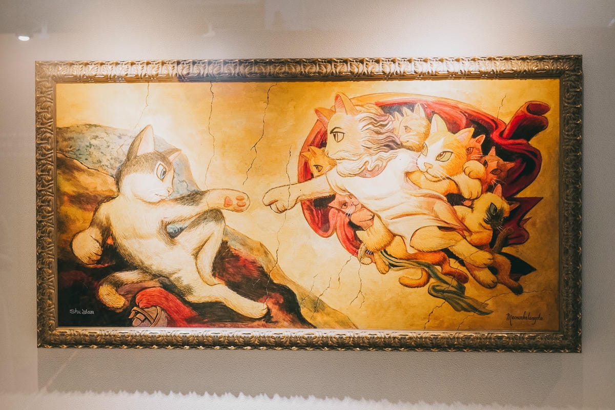 高雄駁二展覽 貓•美術館–世界名畫•全面喵化 貓奴必去的療癒特展11.jpg