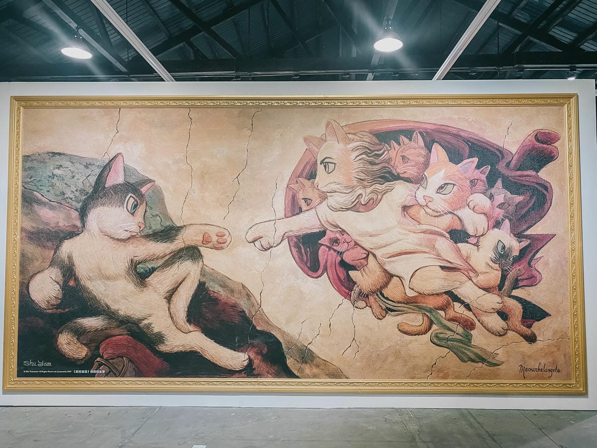 高雄駁二展覽 貓•美術館–世界名畫•全面喵化 貓奴必去的療癒特展51.jpg