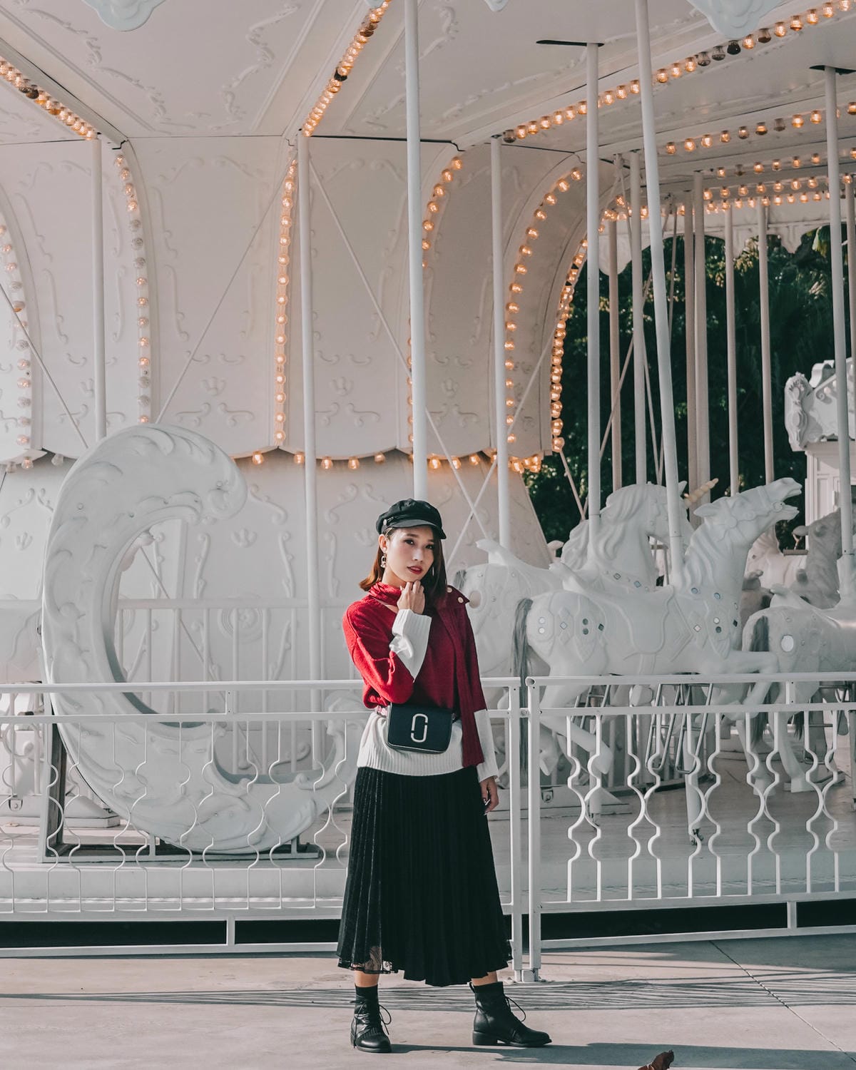 開箱穿搭 MARC JACOBS LOGO STRAP HIP SHOT BAG 腰包肩背包 一包多用途 高CP值超人氣MJ包22.jpg