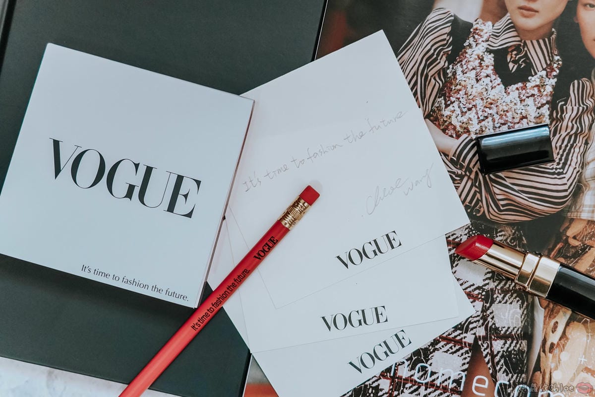 時尚圈新話題VOGUE Taiwan全新改版 3月號隨書贈VOGUE時尚經典文具三件組5.jpg