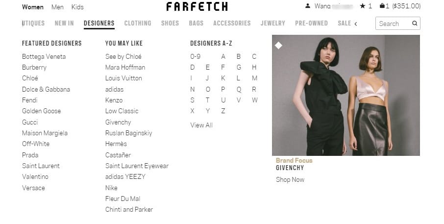 Farfetch購物教學 集結各地精品一站買齊 時尚穿搭配件Salvatore Ferragamo皮帶 TORY BURCH夾腳拖 FILA腰包開箱6.jpg