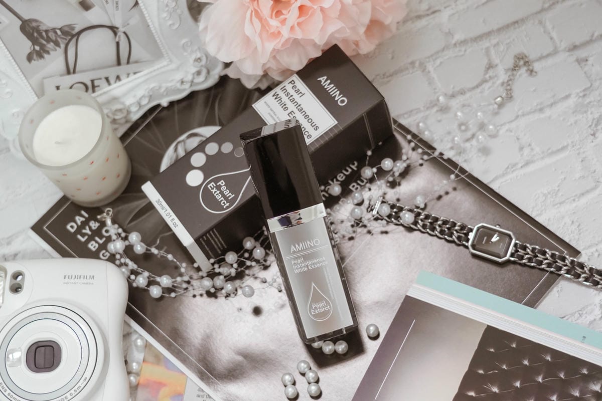 保養｜地方媽媽的夏日保養術 AMINO 安美諾珍珠瞬白保濕精華 養成保濕透亮少女肌６.jpg