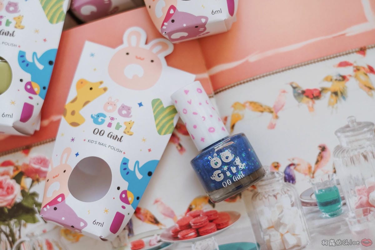 兒童美甲 QQGIRL 兒童指甲油 滿足女孩們的公主夢 天天換色 撕除式不傷甲 水性環保無毒指甲油推薦 孕婦可用4.jpg