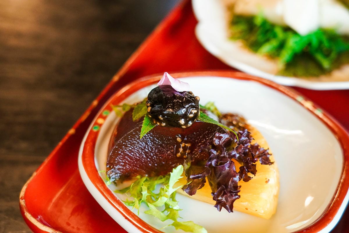 高雄旗山美食 六梅草堂 香食茶器禪風美學 無菜單料理餐廳 走進日式老屋體驗五感料理32.jpg