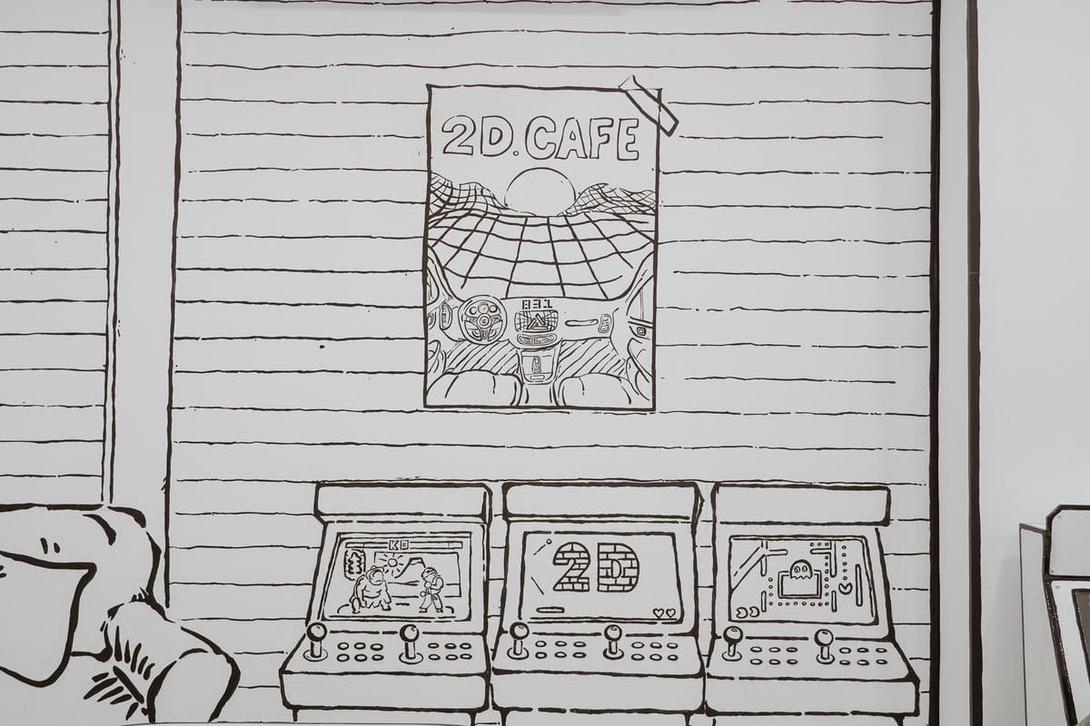 高雄2D Cafe 走進黑白漫畫裡 甜點咖啡美照拍不停 進瑞豐夜市 巨蛋站2號出口14.jpg