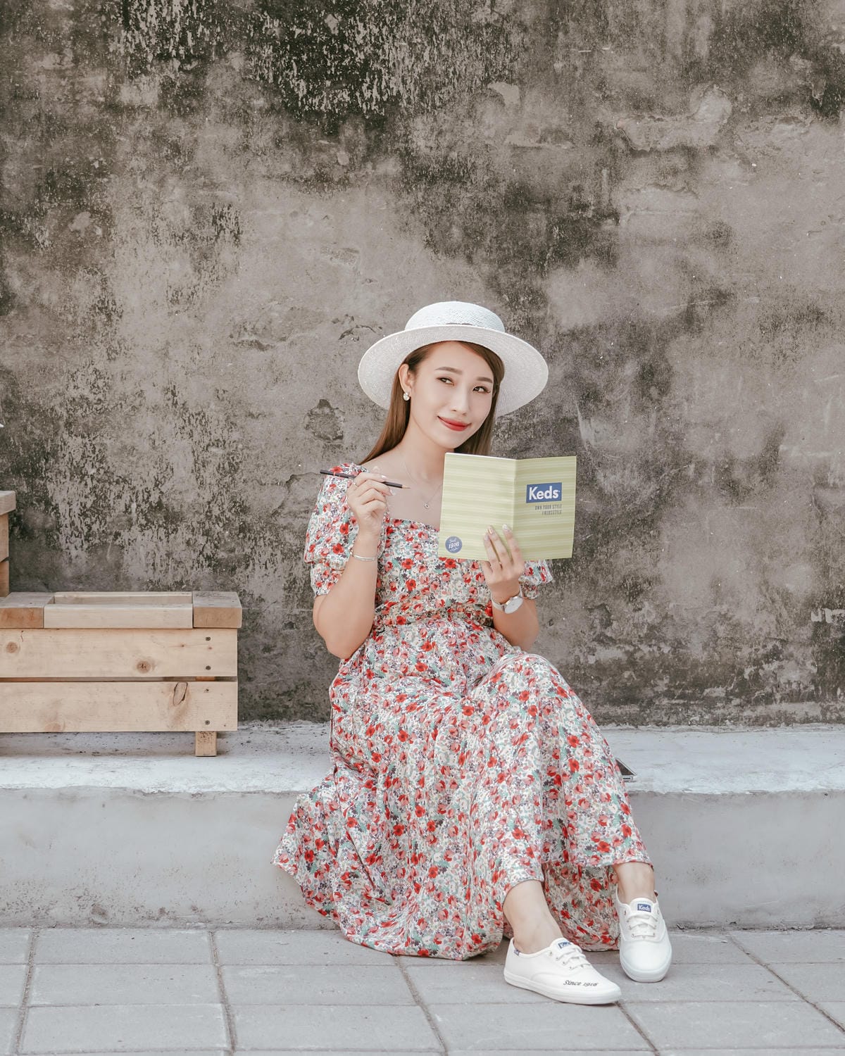 小白鞋穿搭 Keds CHAMPION 韓國款1916清新刺繡休閒鞋 一鞋三搭法穿搭LOOKBOOK19.jpg 小白鞋穿搭 Keds CHAMPION 韓國款1916清新刺繡休閒鞋 一鞋三搭法穿搭LOOKBOOK19.jpg