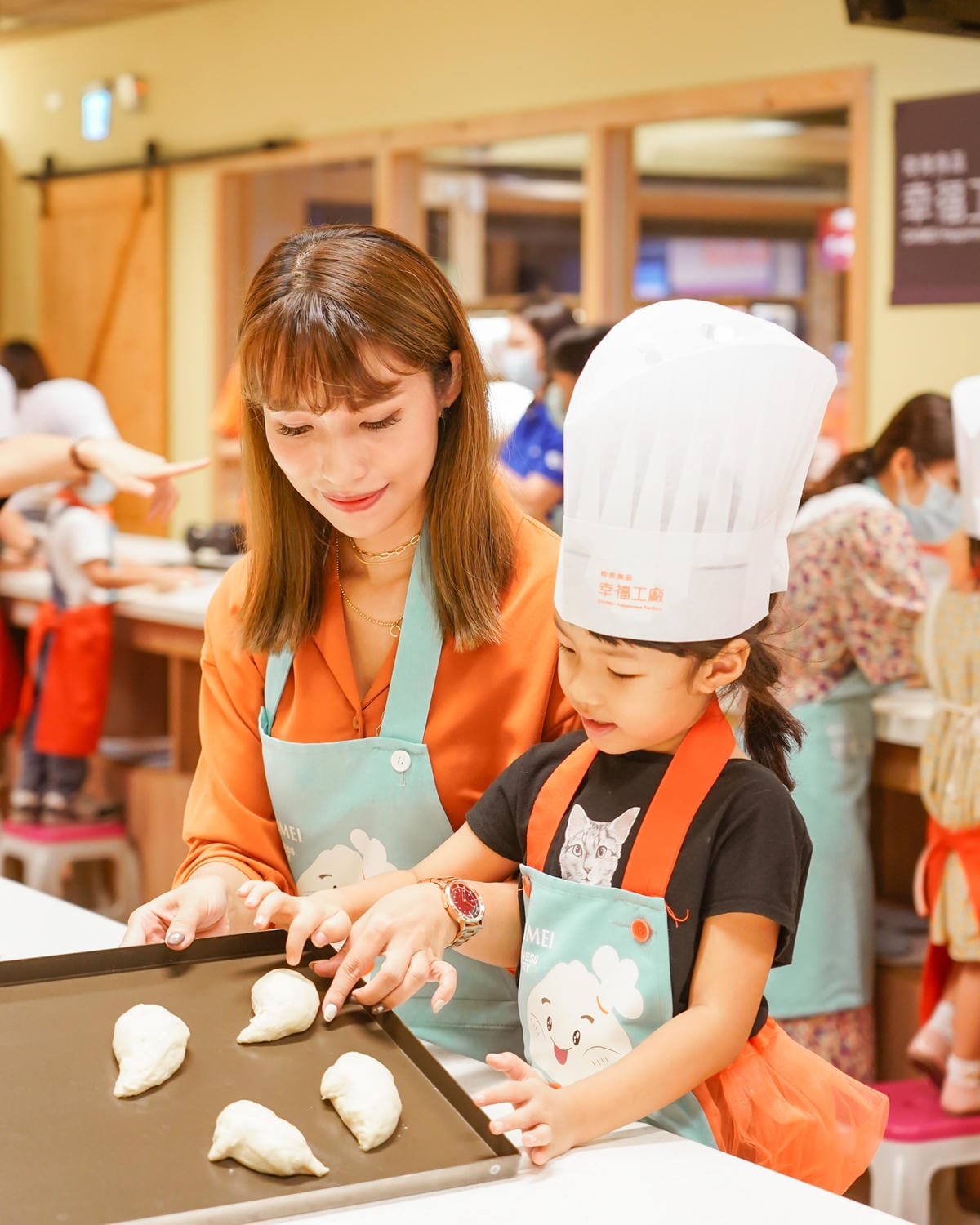 台南親子景點 奇美食品幸福工廠  萬聖節幽靈麵包DIY 聯華製粉駱駝牌無添加麵粉推薦32A.JPG