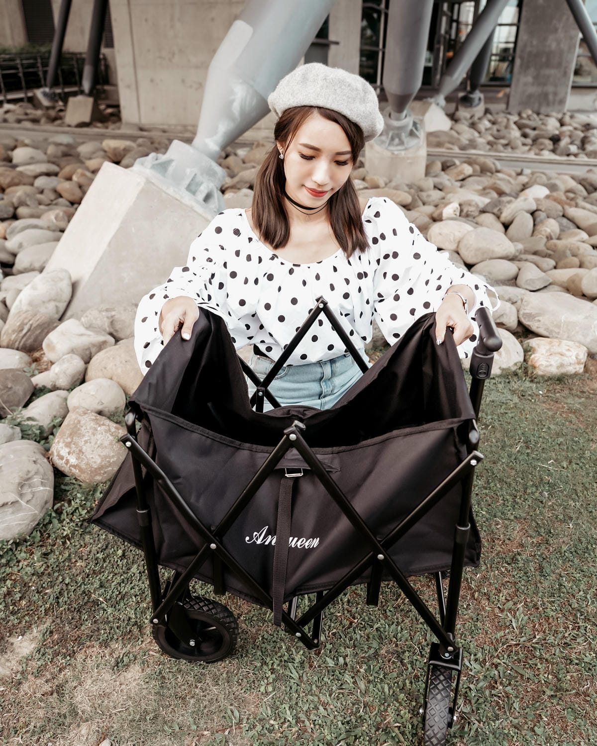 野餐露營、戶外活動必備好物 安晴 Anqueen可摺疊大推車 耐重100公斤 優雅拉著走 15.JPG 野餐露營、戶外活動必備好物 安晴 Anqueen可摺疊大推車 耐重100公斤 優雅拉著走 15.JPG