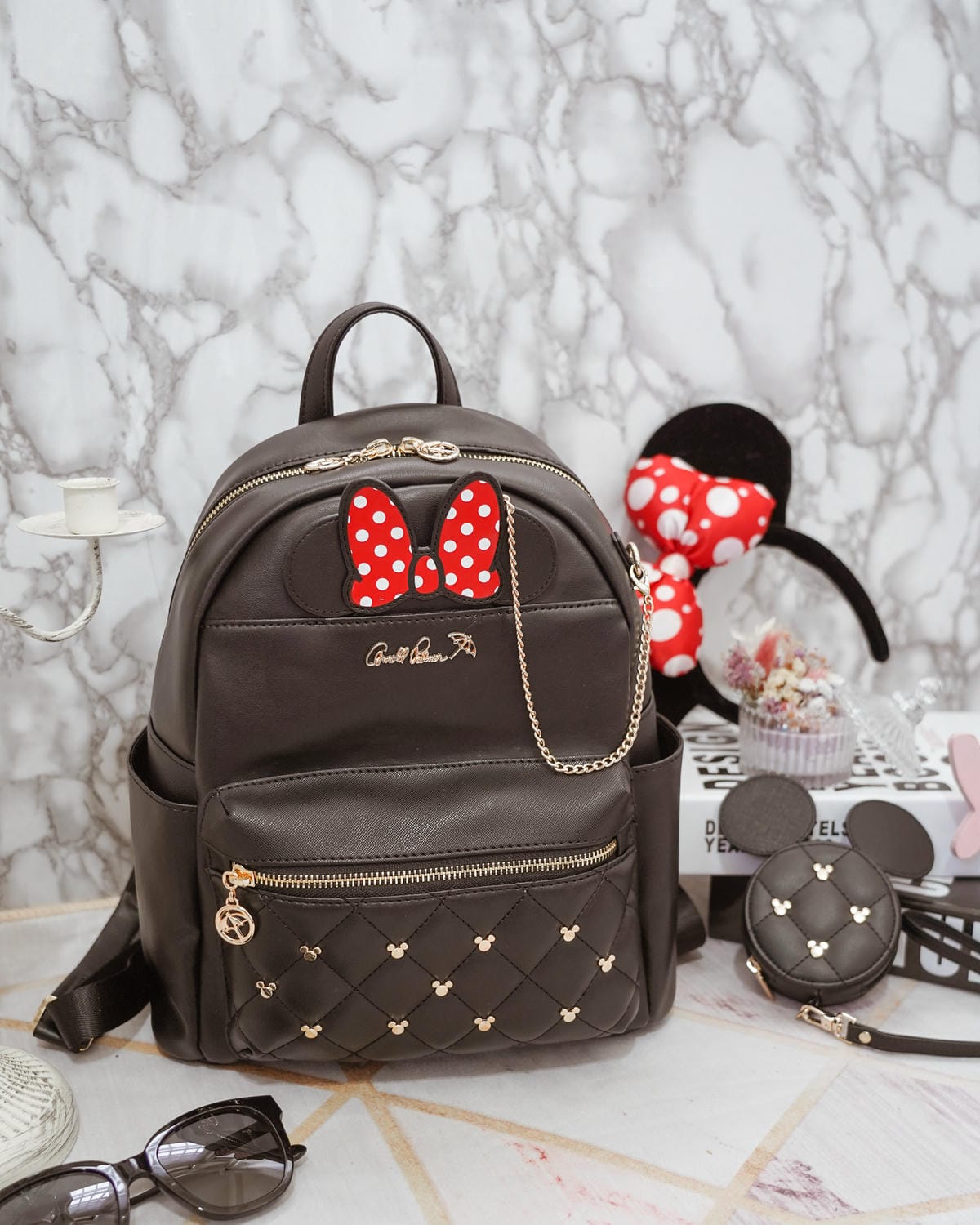 化身女兒心目中的女神!Arnold Palmer迪士尼米妮Gorgeous系列後背包 零錢包 時尚百搭親子出遊必備4.JPG 化身女兒心目中的女神!Arnold Palmer迪士尼米妮Gorgeous系列後背包 零錢包 時尚百搭親子出遊必備4.JPG