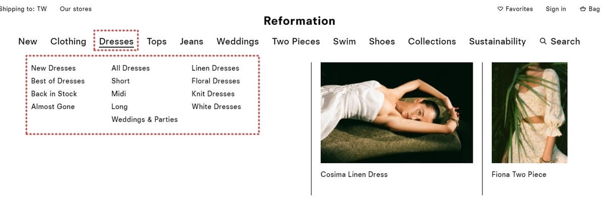 Reformation 美國時尚女裝電商購物教學 購物流程攻略 春夏單品推薦分享6.jpg Reformation 美國時尚女裝電商購物教學 購物流程攻略 春夏單品推薦分享6.jpg