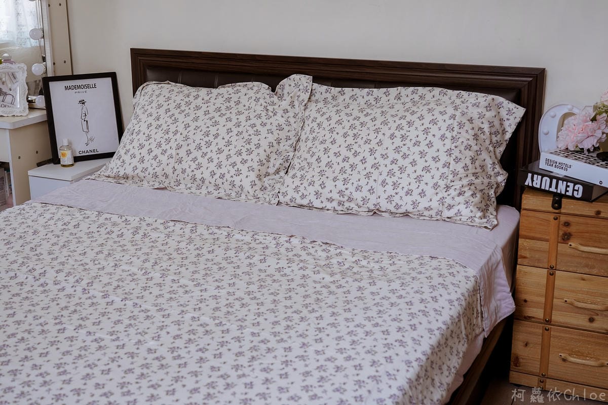 翔仔居家 萊賽爾天絲床包 2021新色 茶風鈴 打造溫柔優雅居家風格10A.jpg