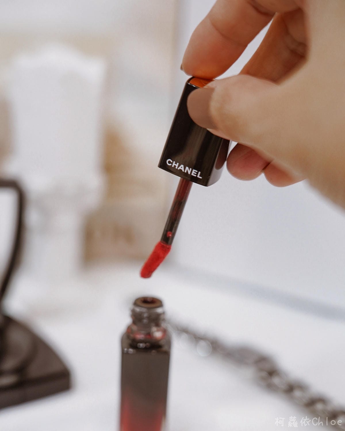 試色分享 香奈兒Chanel 2022春季限量彩妝 光燦頰彩盤 超炫耀釉光唇萃8.jpg