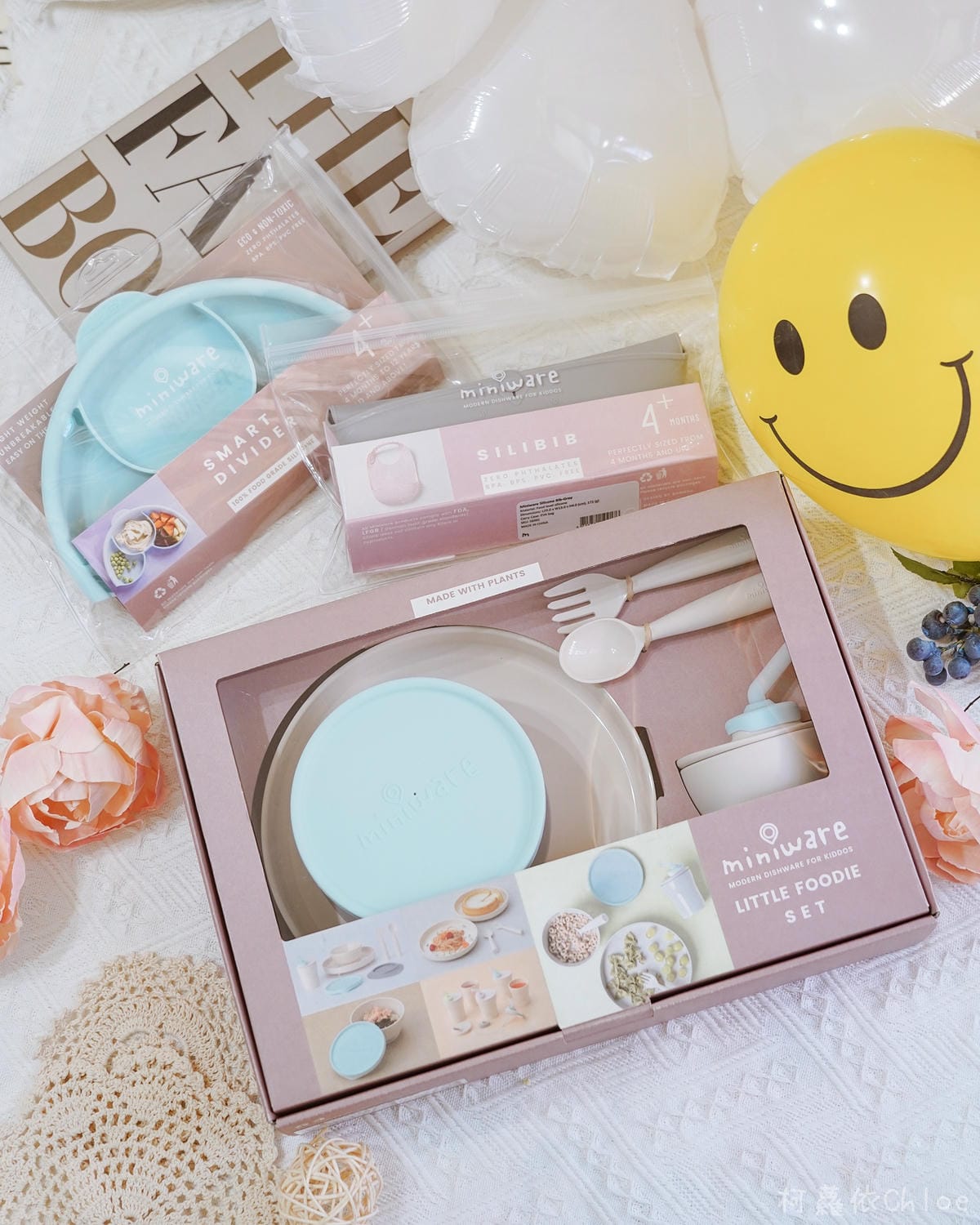 miniware副食品 兒童學習餐具 小食客六入組 開啟副食品之路 大吸力耐用 天然聚乳酸 嬰兒送禮推薦6.jpg