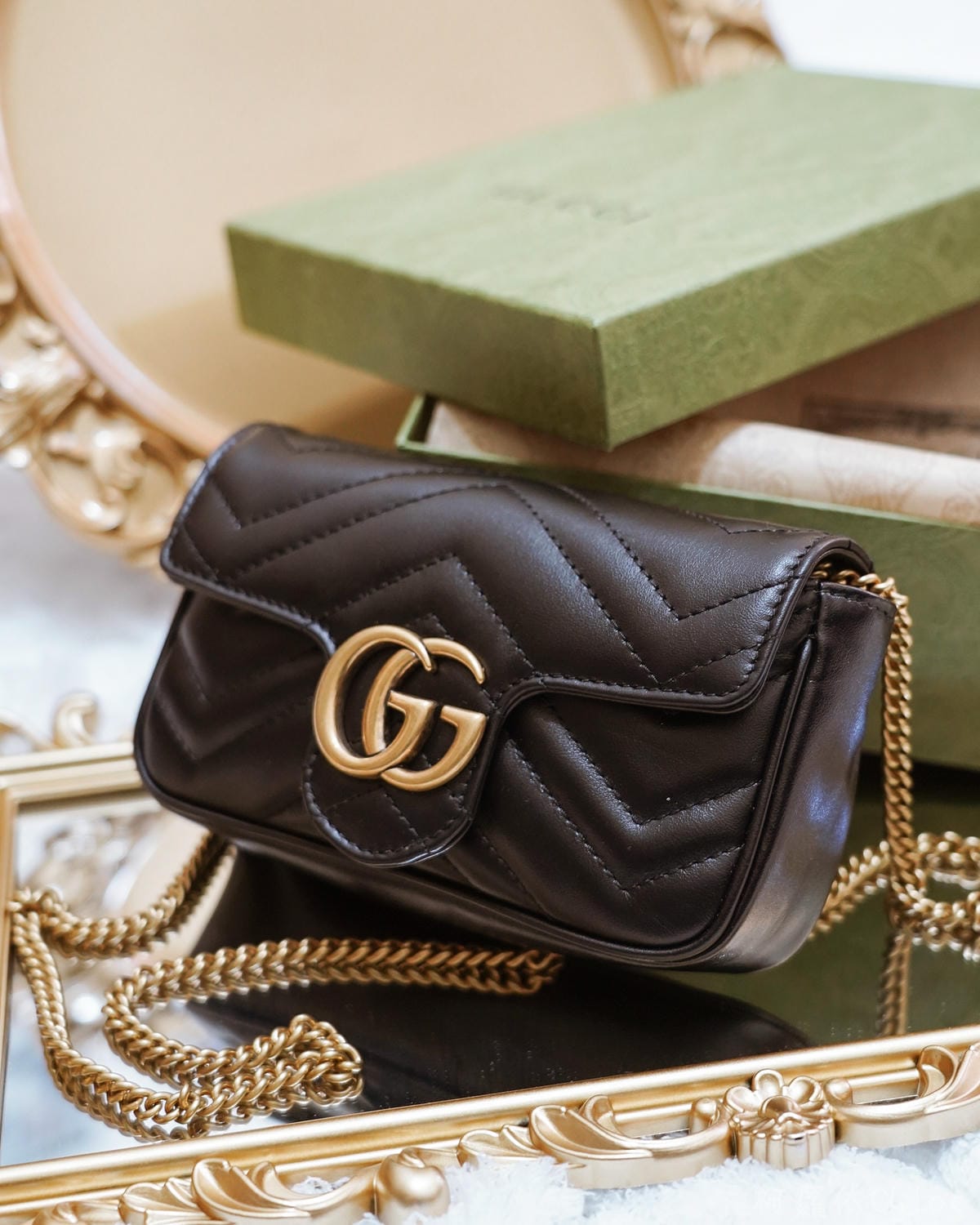 GUCCI小廢包開箱 多種揹法 可以入手了 Gucci Marmont Super Mini bag4.jpg GUCCI小廢包開箱 多種揹法 可以入手了 Gucci Marmont Super Mini bag4.jpg