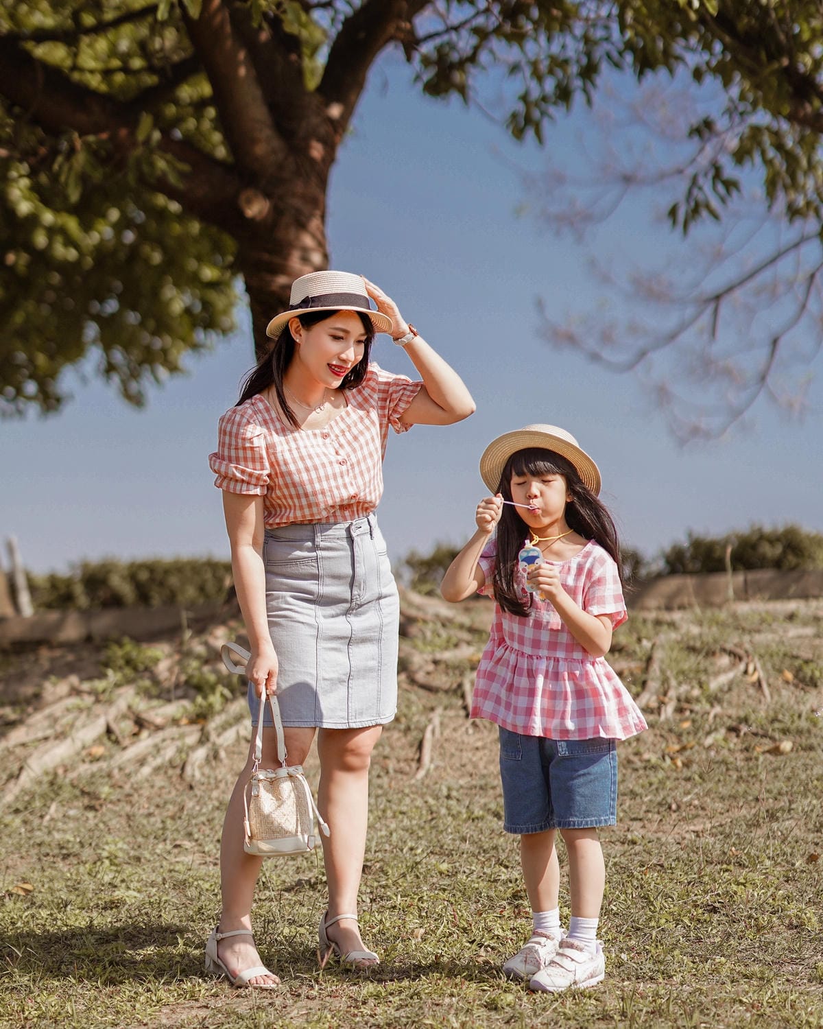OB嚴選 4月號 格紋穿搭特輯 親子裝怎麼搭配 95折優惠碼kcchloe9.JPG