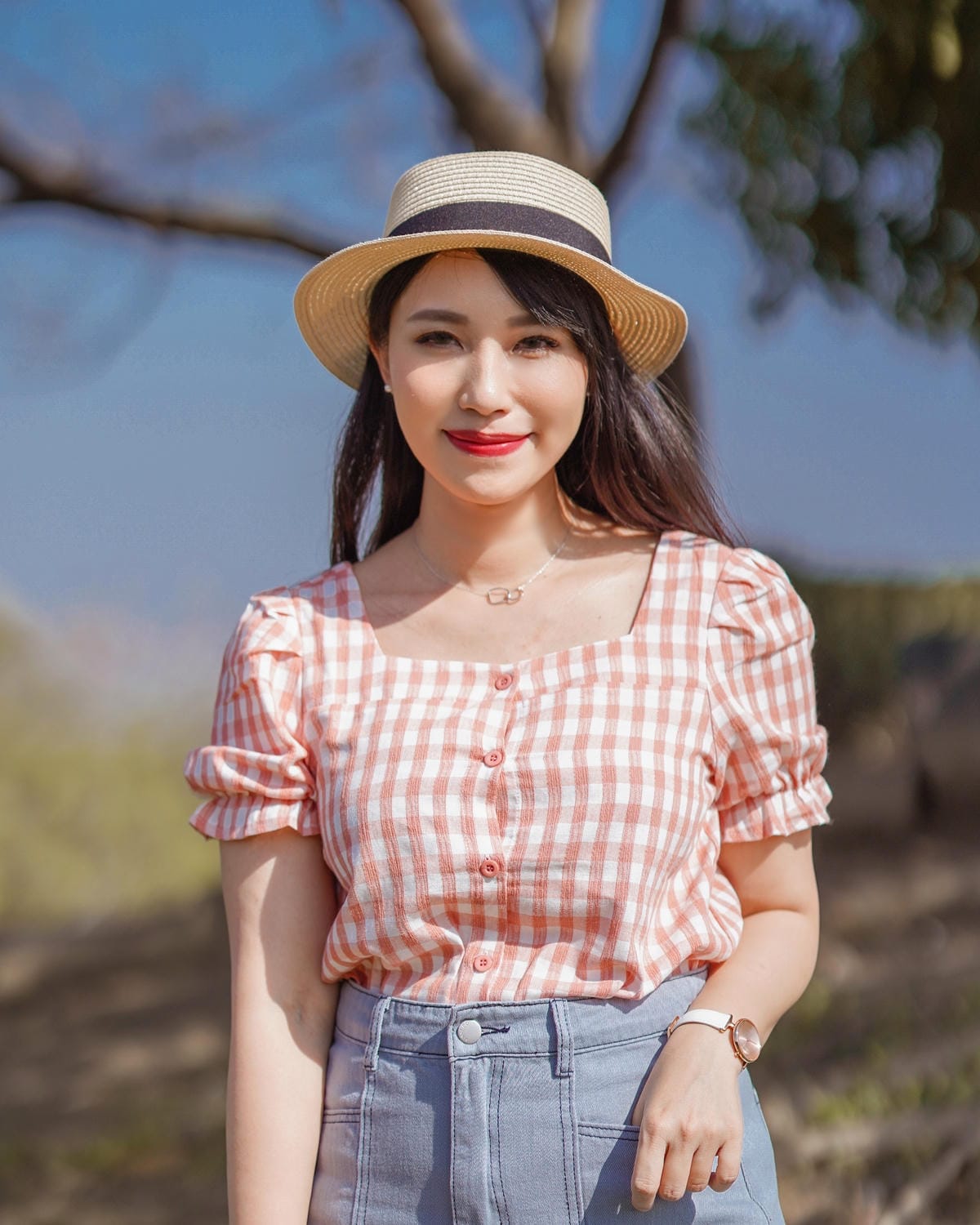 OB嚴選 4月號 格紋穿搭特輯 親子裝怎麼搭配 95折優惠碼kcchloe7.JPG