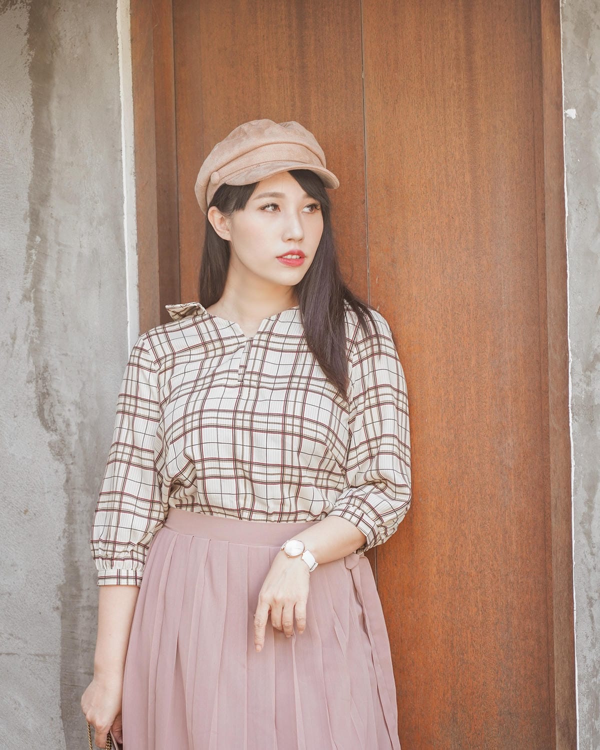 OB嚴選 4月號 格紋穿搭特輯 親子裝怎麼搭配 95折優惠碼kcchloe30.jpg