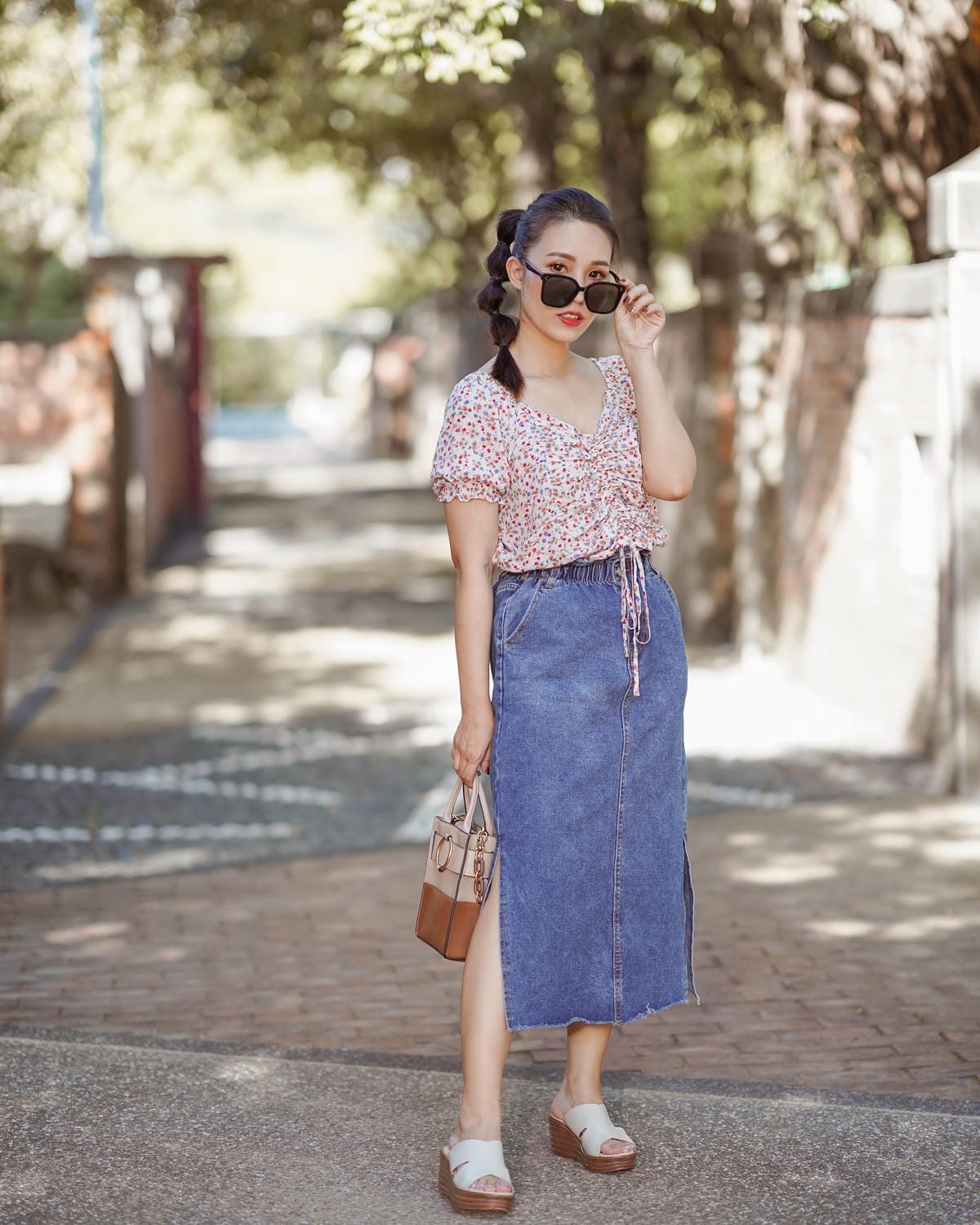 春夏拖鞋推薦MELROSE美樂斯 時髦質感側空造型牛皮楔型厚底拖鞋 舒適實穿LOOKBOOK24.jpg