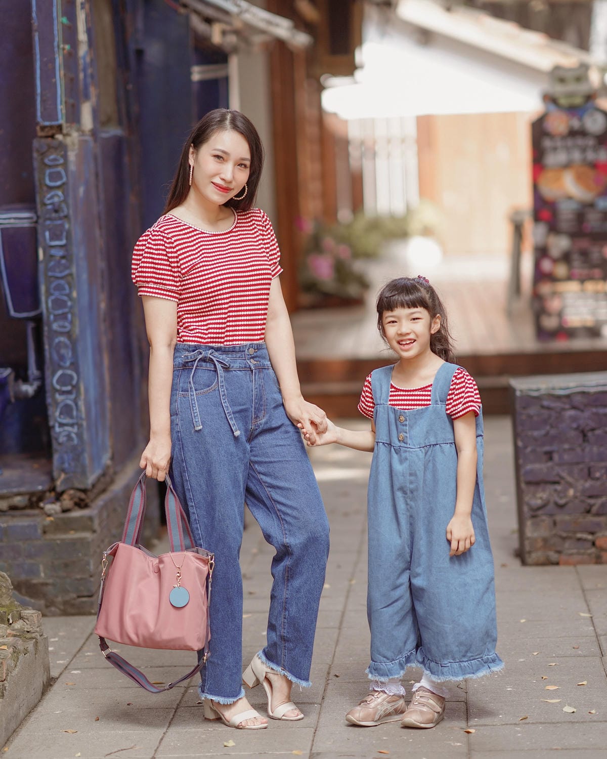OB嚴選折扣碼kcchloe 親子丹寧風穿搭7月號分享 激推涼感寬褲夏日好搭配5.jpg