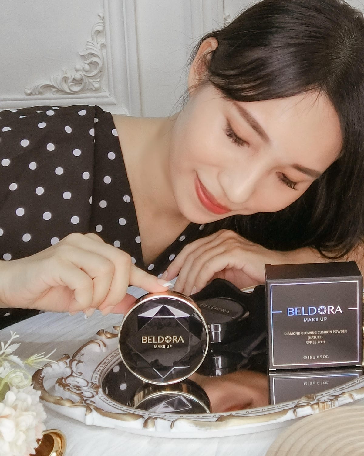 蓓朵娜BELDORA鑽石發光氣墊粉餅SPF35 高遮瑕 輕拍擁有明星般發光美肌3.JPG 蓓朵娜BELDORA鑽石發光氣墊粉餅SPF35 高遮瑕 輕拍擁有明星般發光美肌3.JPG