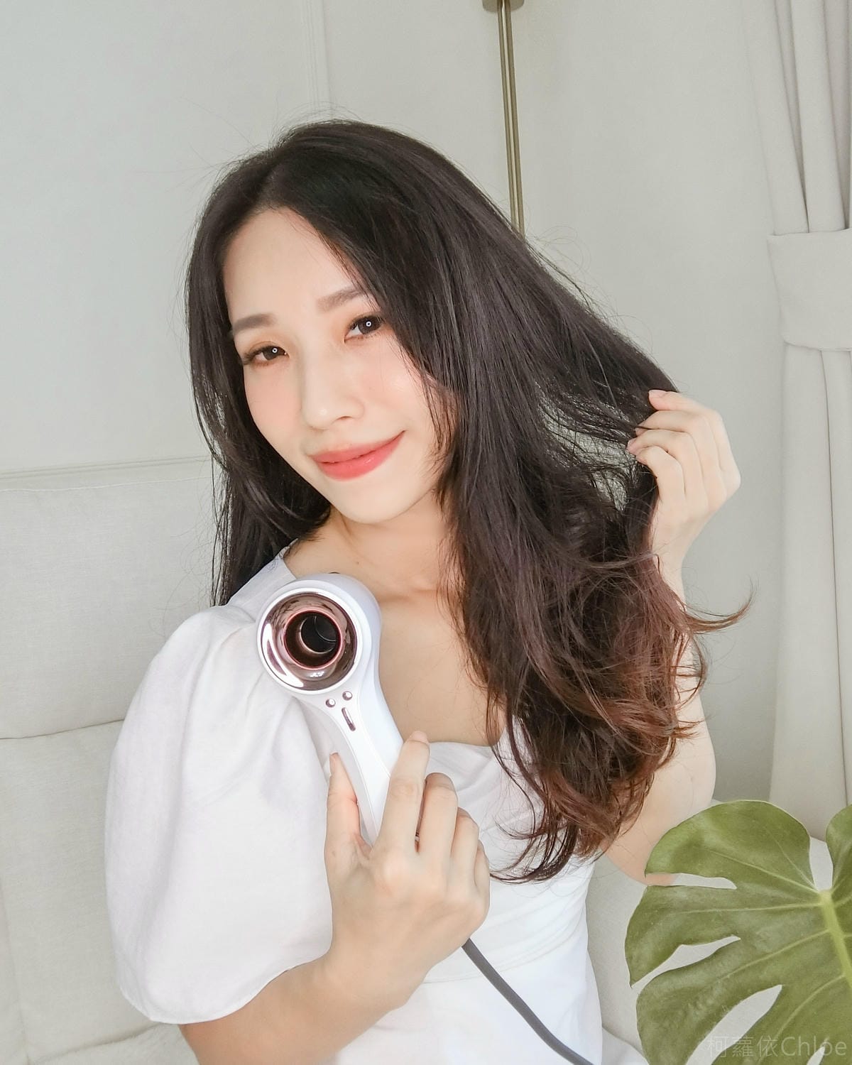 sOlac專業負離子吹風機 甜甜圈吹風機開箱 浪漫手繞捲髮好整理22.jpg