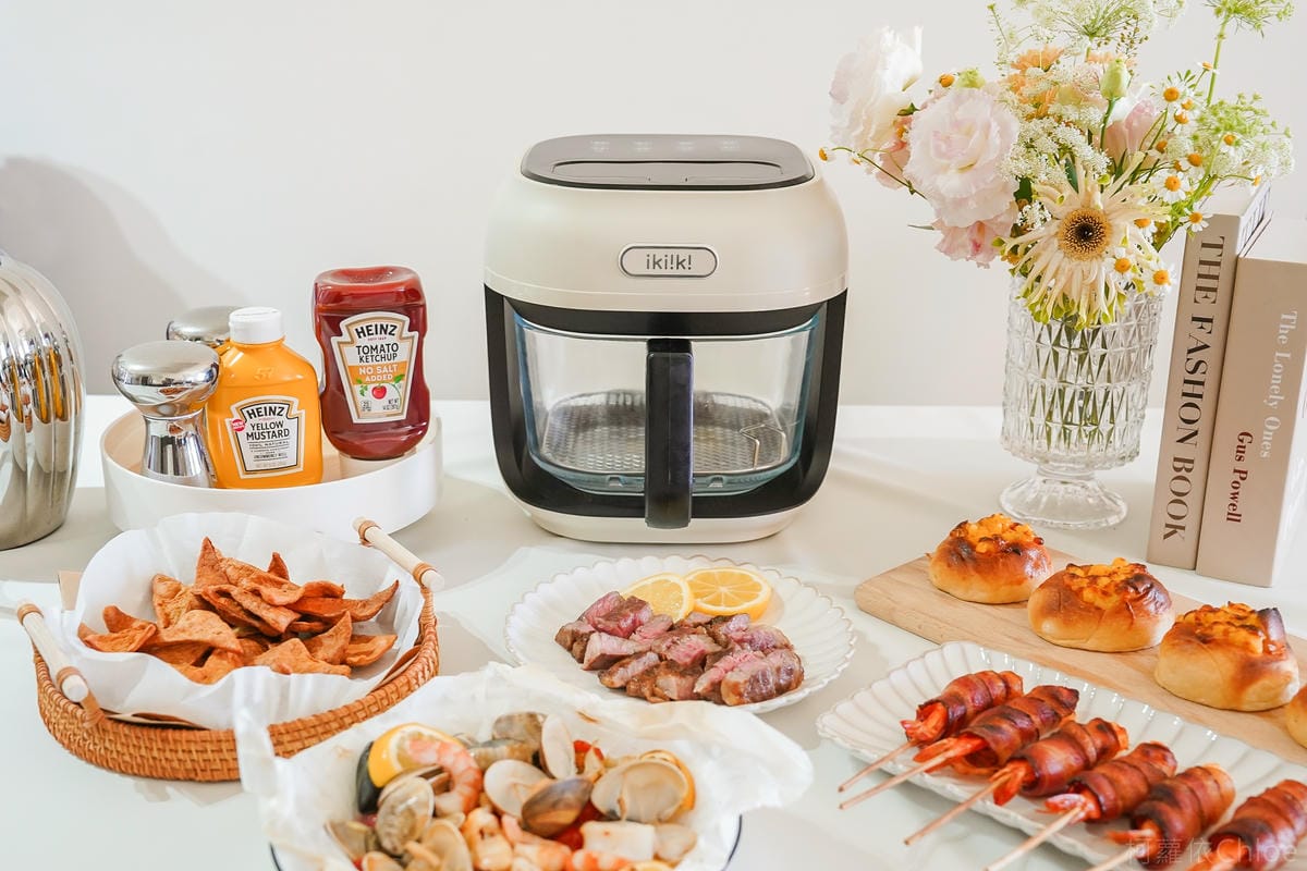 氣炸鍋食譜 ikiiki伊崎 美派烘炸鍋 玻璃透視料理看得見 高顏值氣炸鍋推薦1.jpg 氣炸鍋食譜 ikiiki伊崎 美派烘炸鍋 玻璃透視料理看得見 高顏值氣炸鍋推薦1.jpg