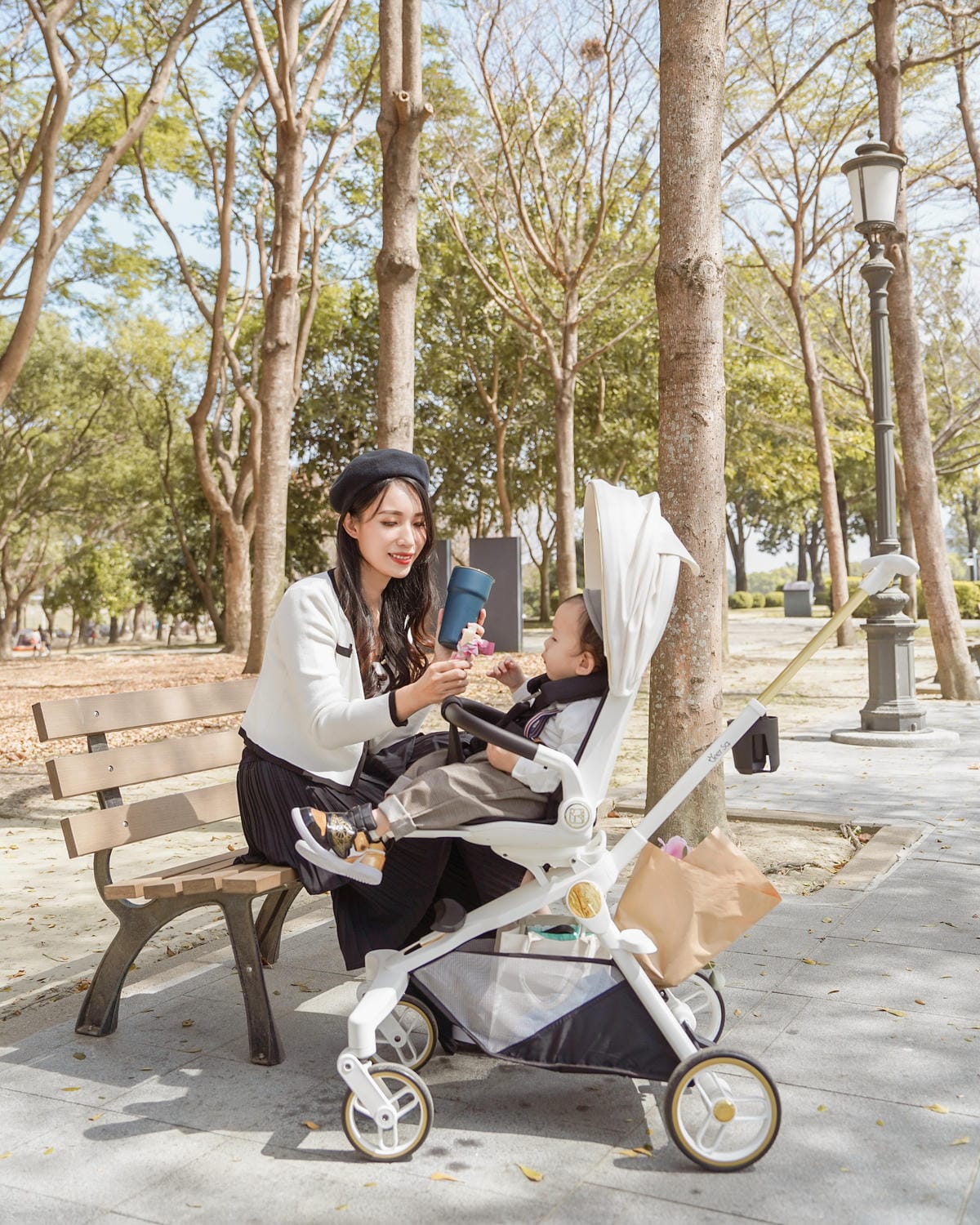 輕量嬰兒車推薦 Deer sq.女神守護者 溜娃神器評價 Mama %26; Dada 育兒潮品27.JPG