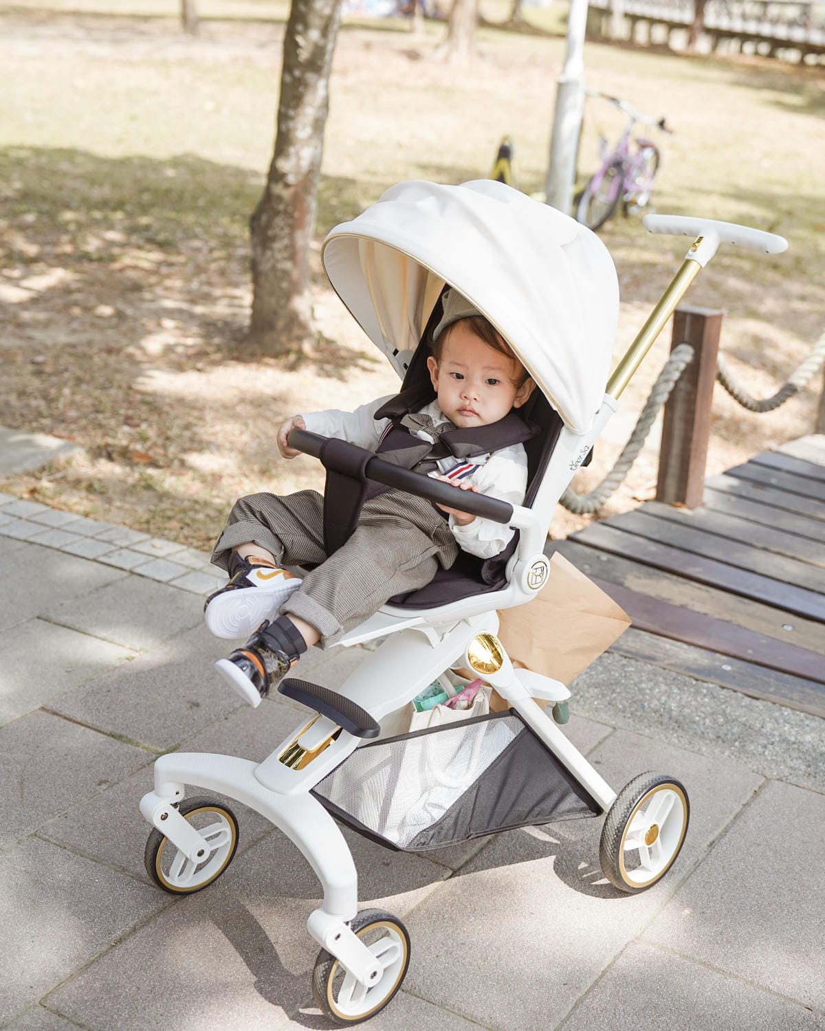 輕量嬰兒車推薦 Deer sq.女神守護者 溜娃神器評價 Mama %26; Dada 育兒潮品30.jpg