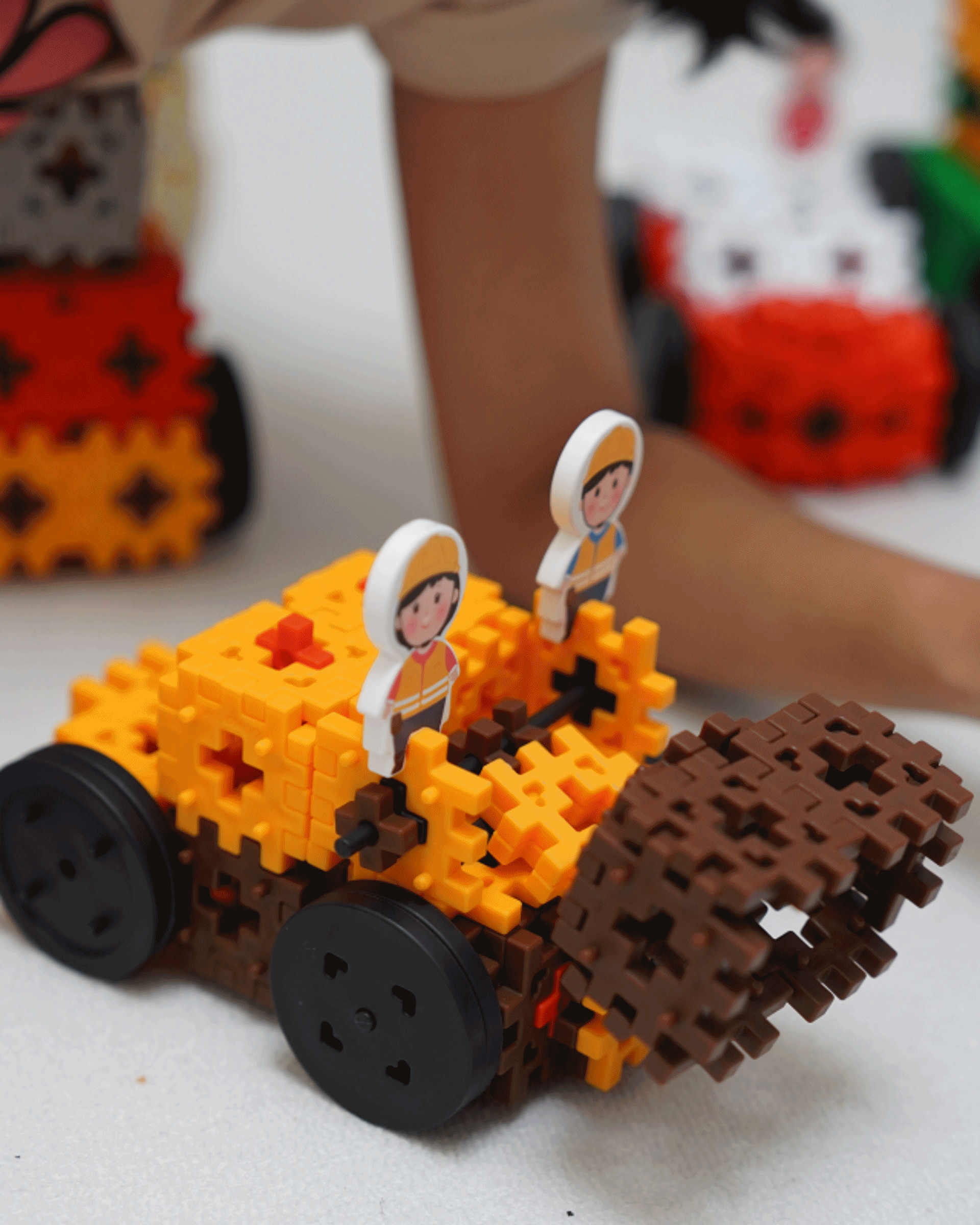 WOOHOO積木開箱|CLICKO卡卡積木 心心積木 適合全家大小一起玩 MIT創意積木玩具 兒童送禮推薦