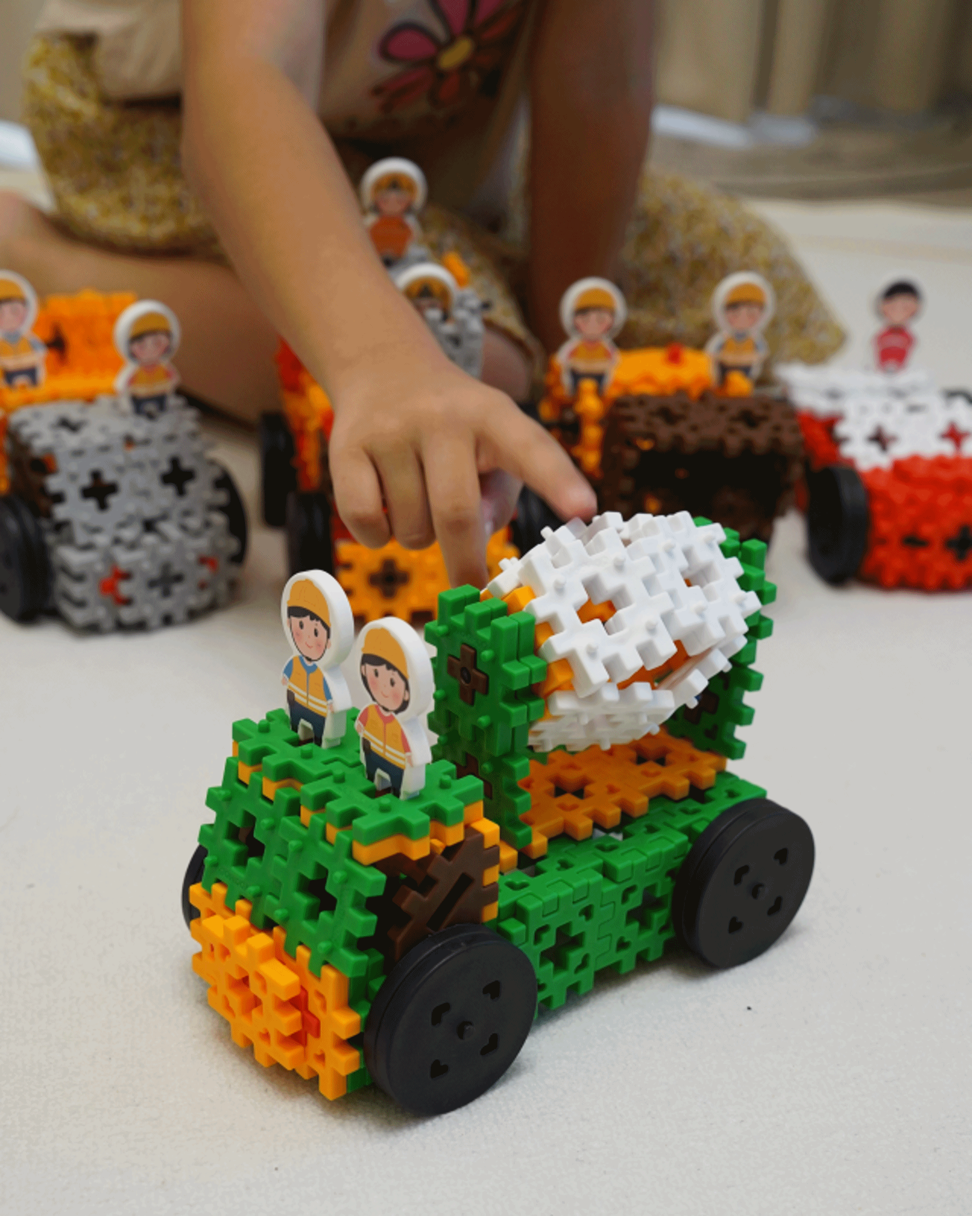 WOOHOO積木開箱|CLICKO卡卡積木 心心積木 適合全家大小一起玩 MIT創意積木玩具 兒童送禮推薦