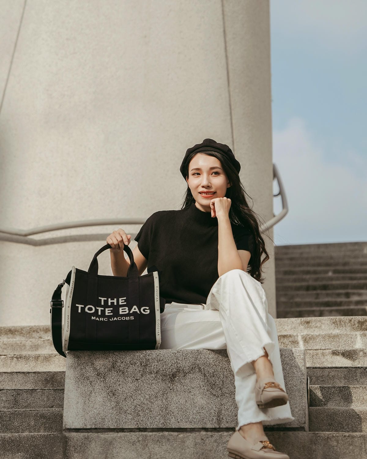 IFCHIC國際精品電商平台購物教學 台灣滿50美金免運 MARC JACOBS The Jacquard托特包開箱24.jpg